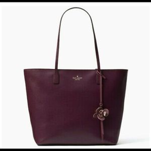 KATE SPADE KARLA FLOWER DANGLE FRLICITY TOTE